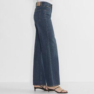 Aritzia Denim Forum The Farrah Hi-rise Wide Jean